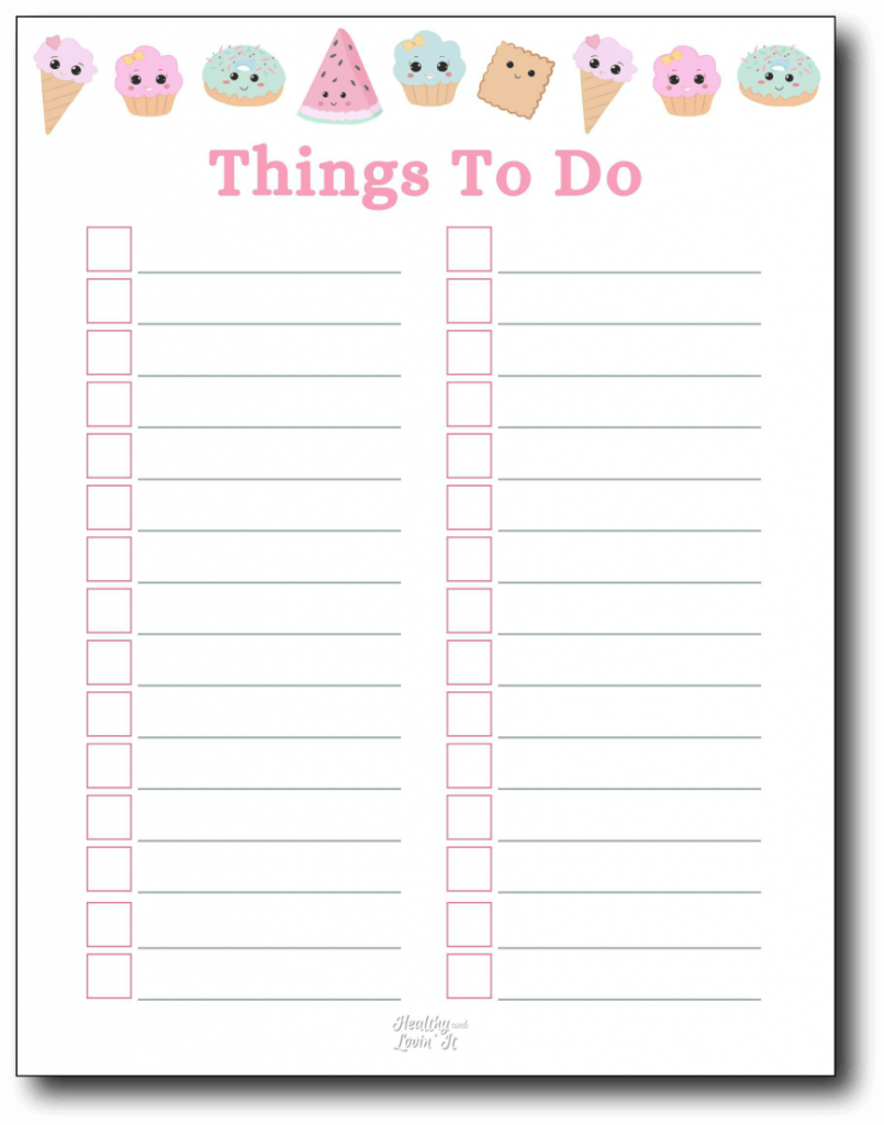 Cute To Do List Organize Your Tasks with This Free Printable To Do List