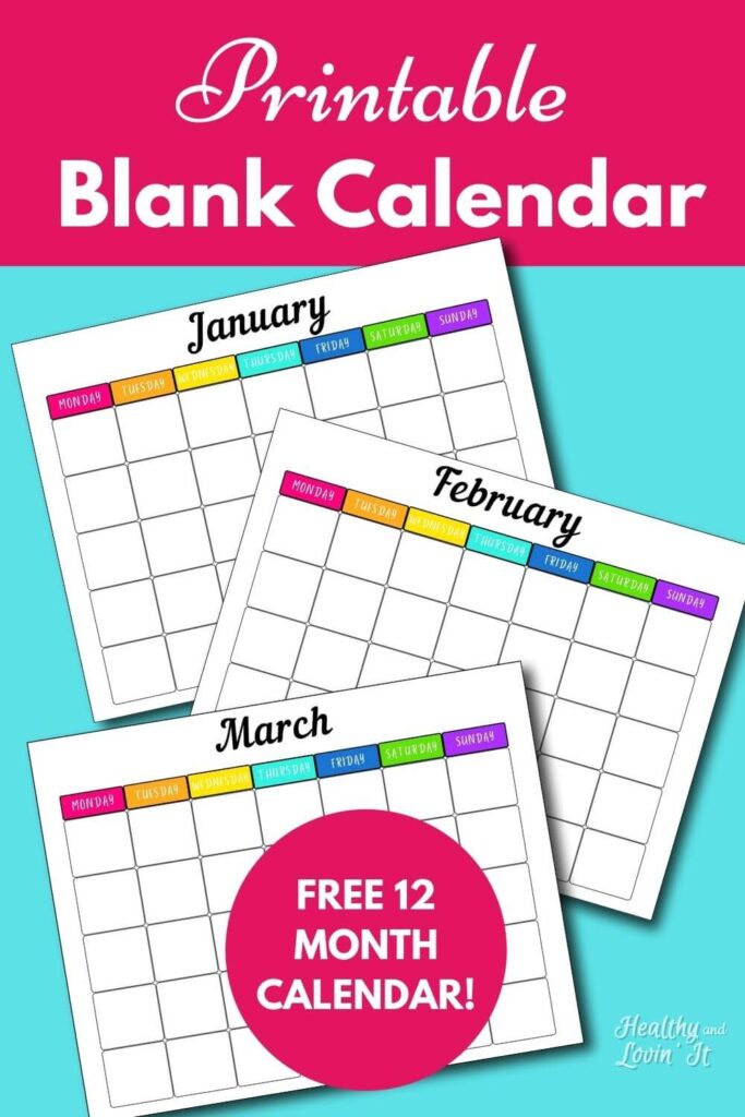 Free Printable Monthly Schedule Template Two Cute Designs free-printable-monthly-schedule-template-two-cute-designs