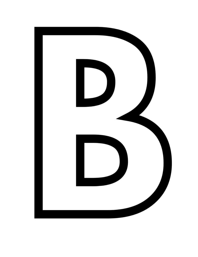 Free Printable Letter B Worksheets for Phonics and Writing Practice