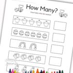 fun easter math worksheet kindergarten