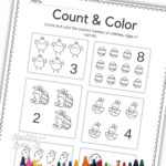 free printable easter math worksheet