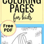 cute fish coloring pages