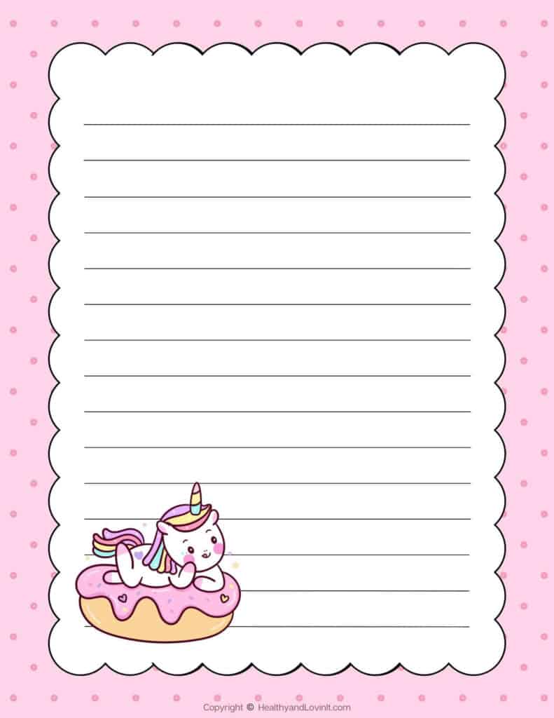 Printable Letter Writing Stationery
