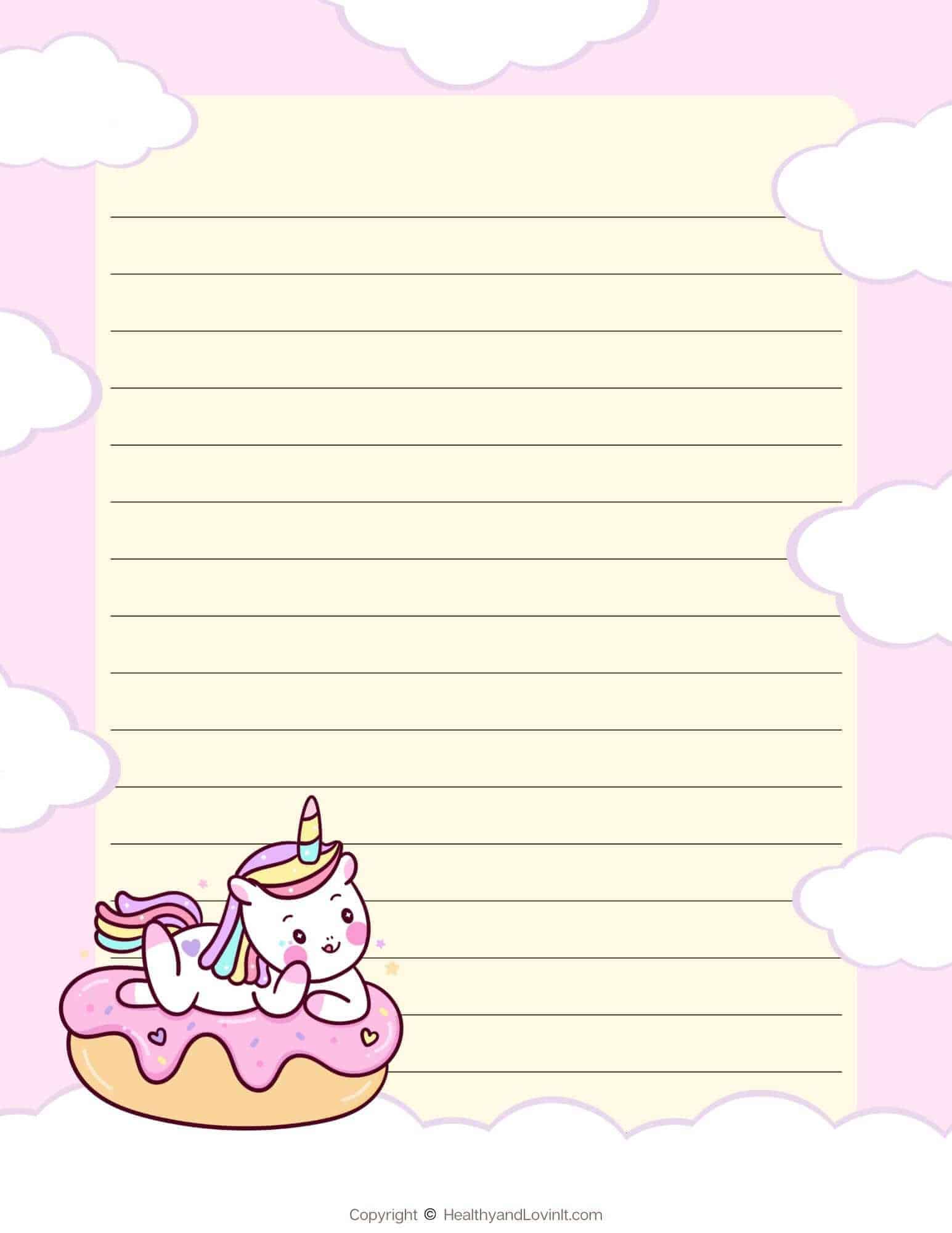 Free Kawaii Printable Stationery - Lots of Cute Lined Paper! - Healthy and Lovin' It free-kawaii-printable-stationery-lots-of-cute-lined-paper-healthy-and-lovin-it