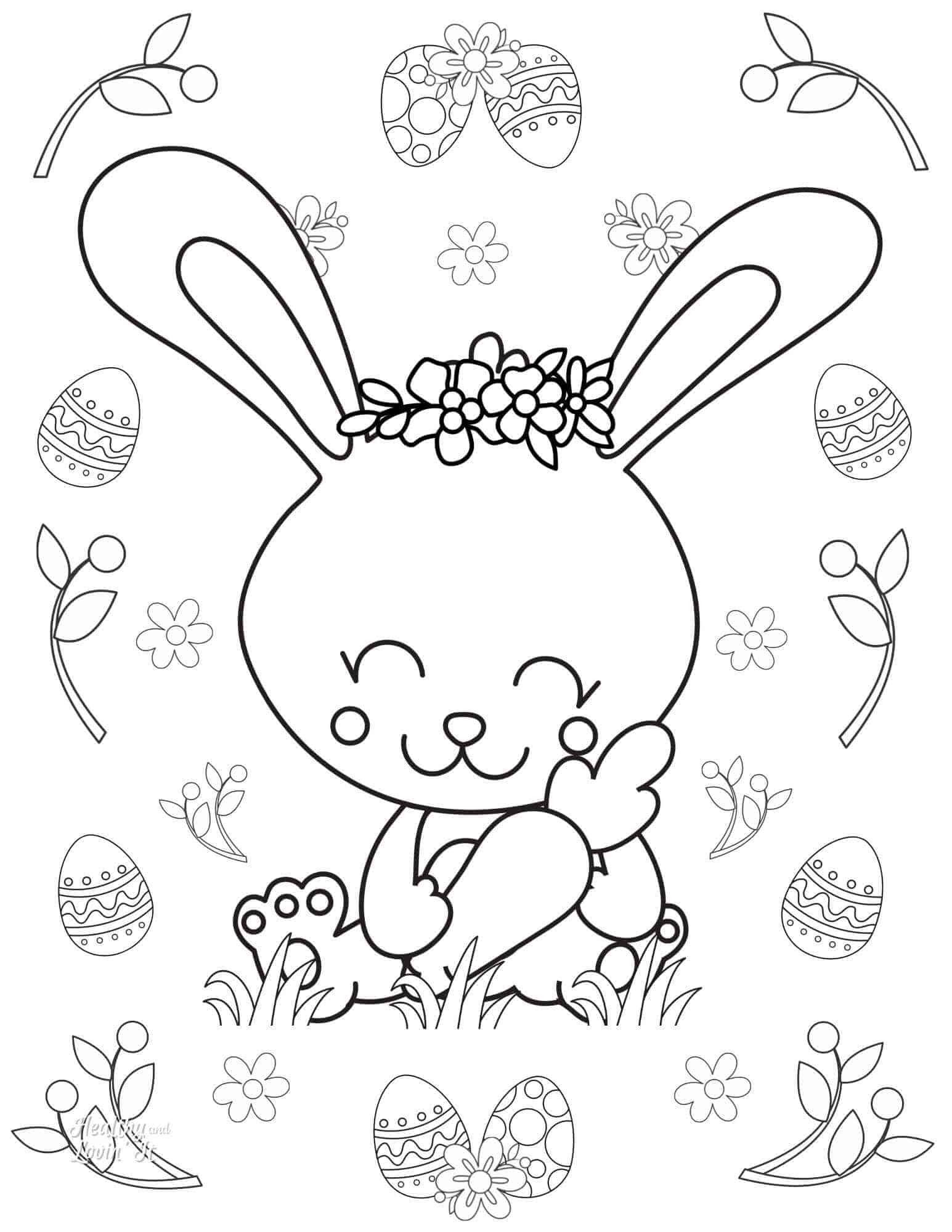 coloring pages for adults easter